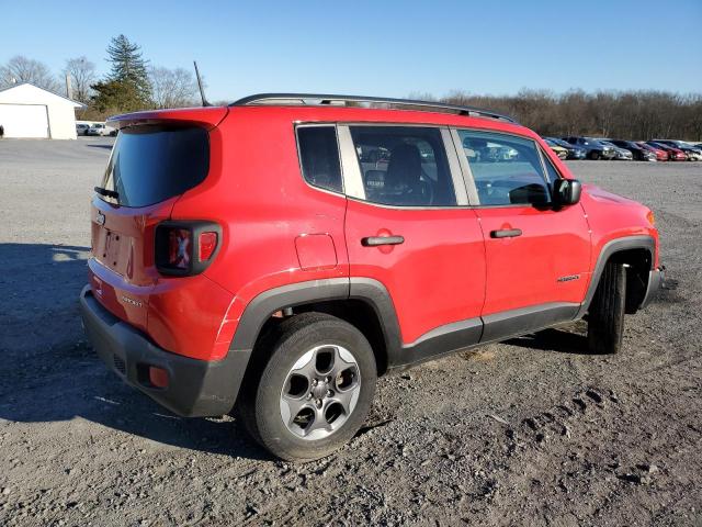 ZACCJBAB3JPH69867 - 2018 JEEP RENEGADE S RED photo 3