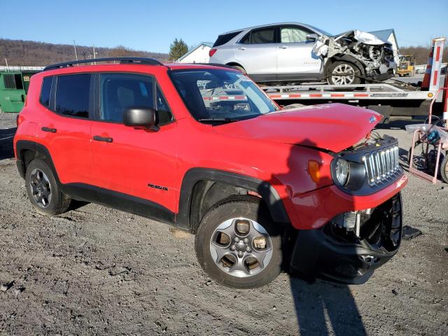 ZACCJBAB3JPH69867 - 2018 JEEP RENEGADE S RED photo 4