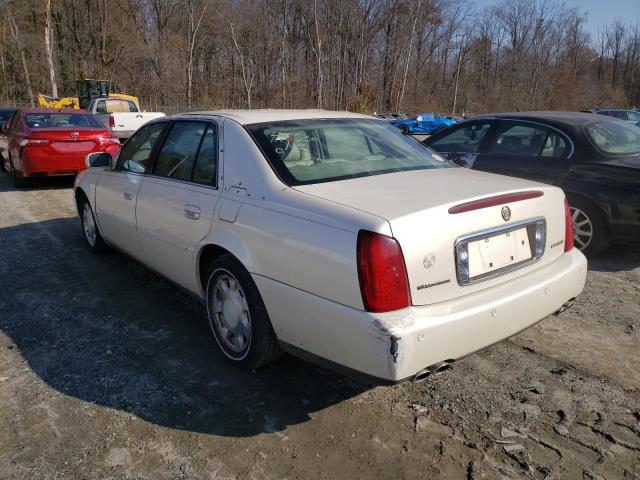 1G6KD54Y31U213547 - 2001 CADILLAC DEVILLE WHITE photo 2