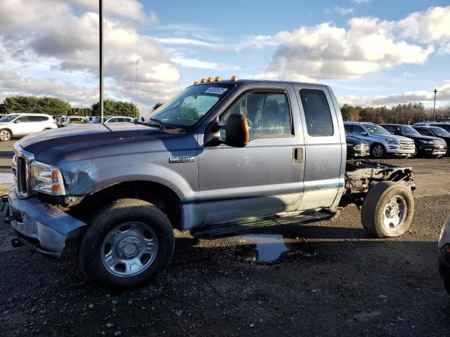 1FTWX31526EB95855 - 2006 FORD F350 SRW S BLUE photo 1