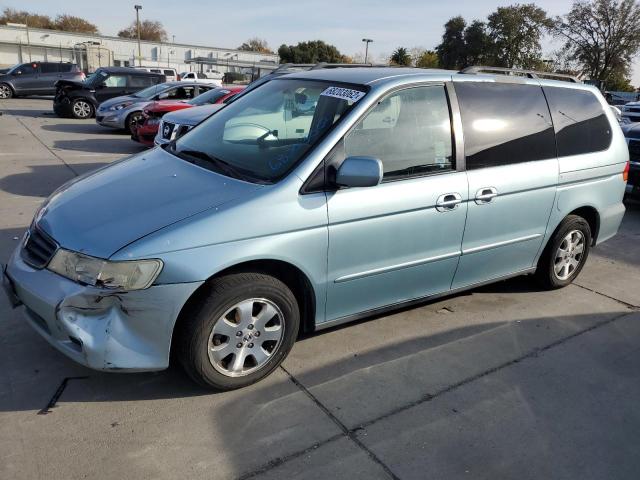 5FNRL18633B151286 - 2003 HONDA ODYSSEY EX TEAL photo 1