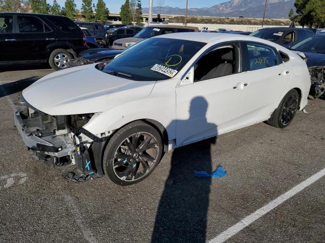 2HGFC2F89KH501222 - 2019 HONDA CIVIC SPOR Ақ фото 1