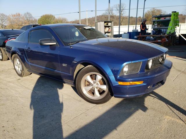 1ZVHT82H985114814 - 2008 FORD MUSTANG GT BLUE photo 4