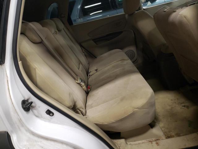 KM8JN12D87U666646 - 2007 HYUNDAI TUCSON SE WHITE photo 11