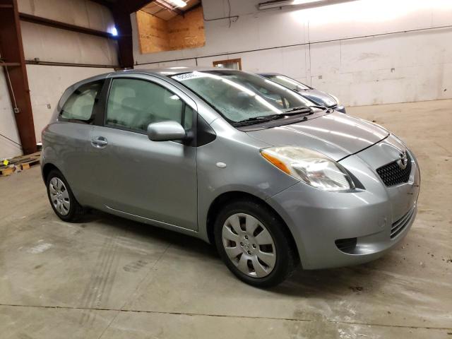 JTDJT923485212289 - 2008 TOYOTA YARIS GRAY photo 4