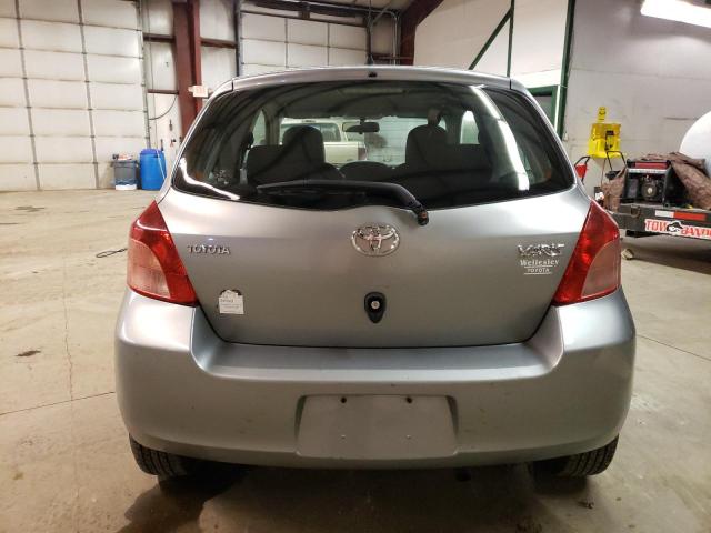 JTDJT923485212289 - 2008 TOYOTA YARIS GRAY photo 6