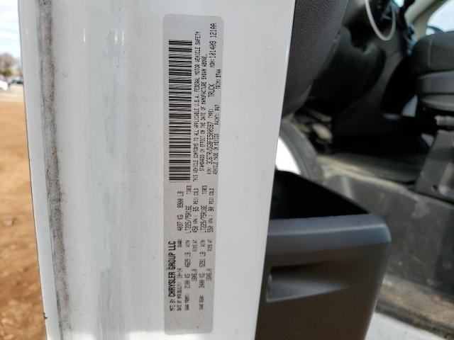 3C6TRVDG8FE500597 - 2015 RAM PROMASTER WHITE photo 13