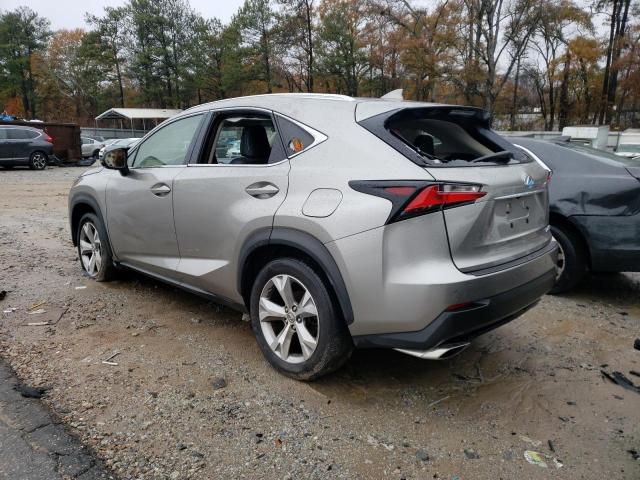 JTJBARBZ8H2107669 - 2017 LEXUS NX 200T BA SILVER photo 2