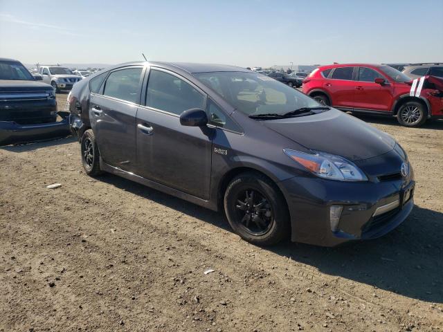 JTDKN3DP2D3038093 - 2013 TOYOTA PRIUS PLUG GRAY photo 4