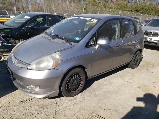 JHMGD38687S028672 - 2007 HONDA FIT S ვერცხლისფერი ფოტო 1