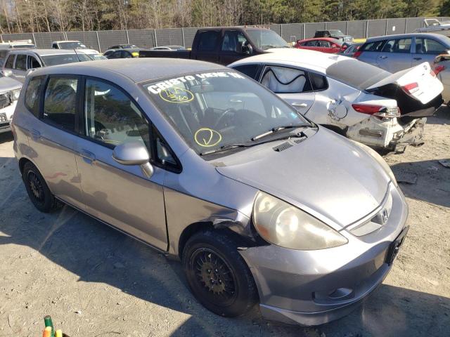 JHMGD38687S028672 - 2007 HONDA FIT S ვერცხლისფერი ფოტო 4