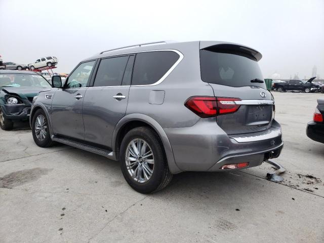 JN8AZ2NE9K9227359 - 2019 INFINITI QX80 LUXE GRAY photo 3