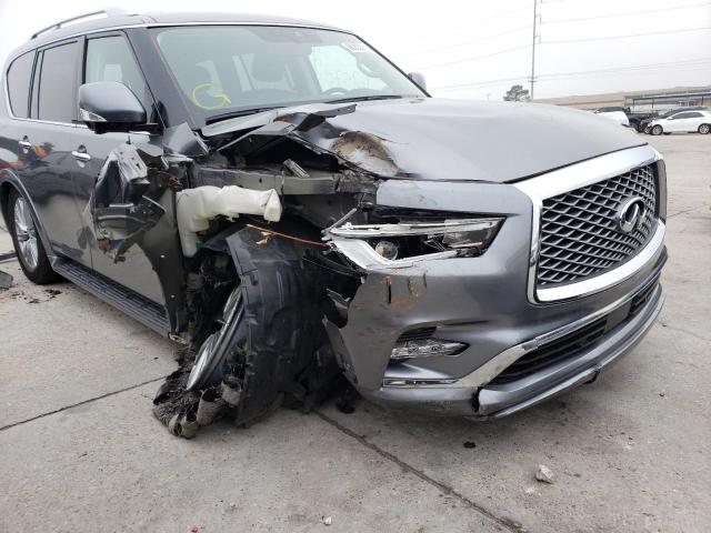 JN8AZ2NE9K9227359 - 2019 INFINITI QX80 LUXE GRAY photo 9