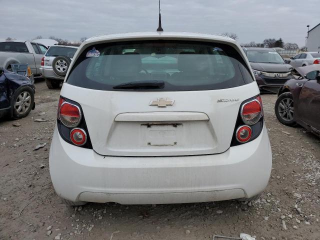 1G1JA6SH9E4196620 - 2014 CHEVROLET SONIC LS WHITE photo 6