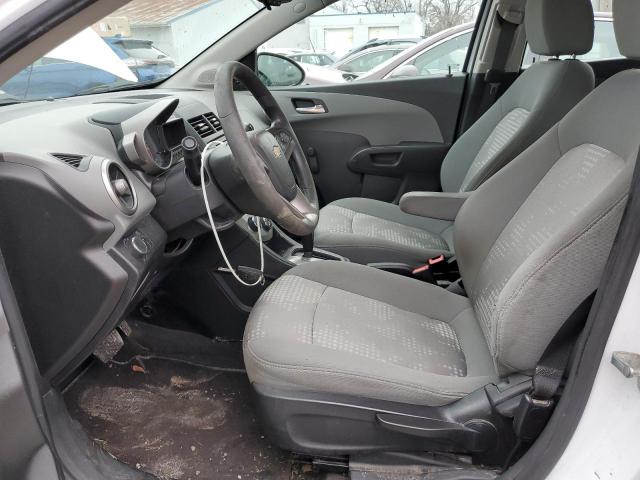 1G1JA6SH9E4196620 - 2014 CHEVROLET SONIC LS WHITE photo 7