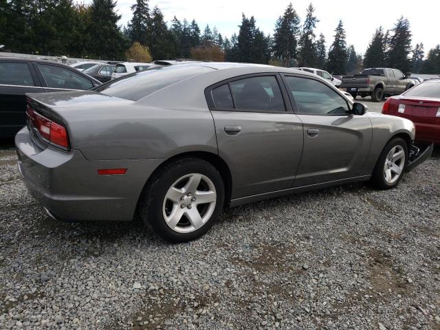 2C3CDXAT4CH172409 - 2012 DODGE CHARGER PO GRAY photo 3