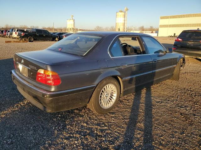 WBAGJ0336XDD73337 - 1999 BMW 7 SERIES GRAY photo 3