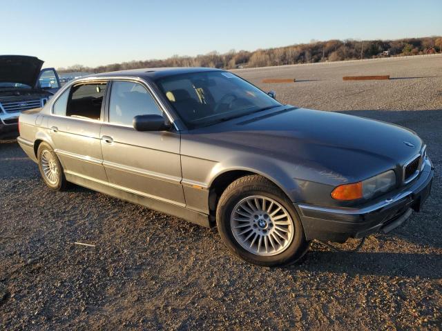 WBAGJ0336XDD73337 - 1999 BMW 7 SERIES GRAY photo 4