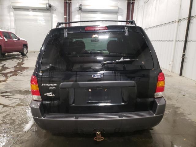 1FMYU93134KA44693 - 2004 FORD ESCAPE XLT BLACK photo 6