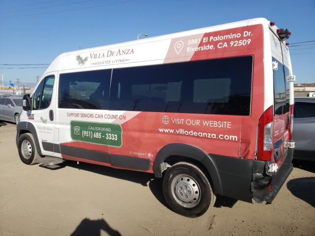 3C6TRVDG8JE114268 - 2018 RAM PROMASTER WHITE photo 2