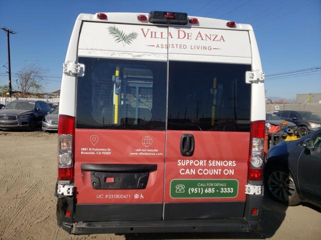 3C6TRVDG8JE114268 - 2018 RAM PROMASTER WHITE photo 6