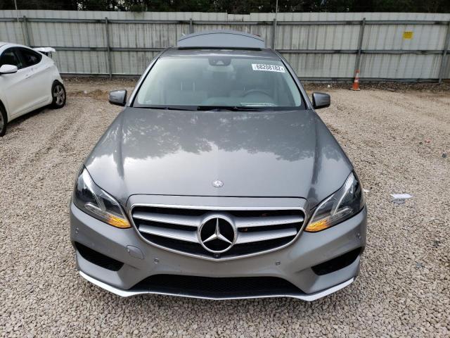 WDDHF5KB7EA836165 - 2014 MERCEDES-BENZ E 350 GRAY photo 5