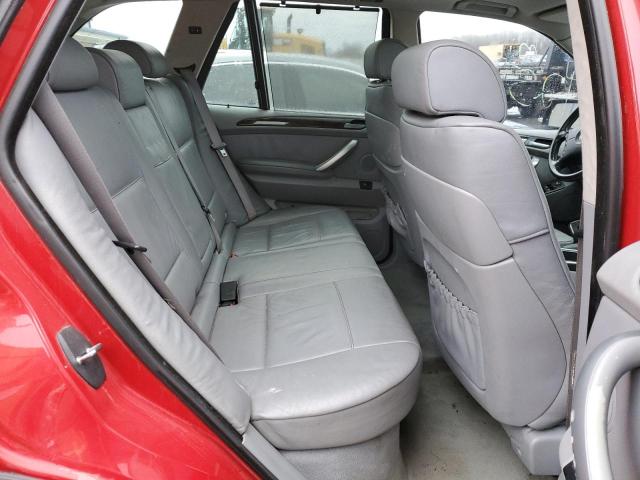 5UXFB53585LV10366 - 2005 BMW X5 4.4I RED photo 11