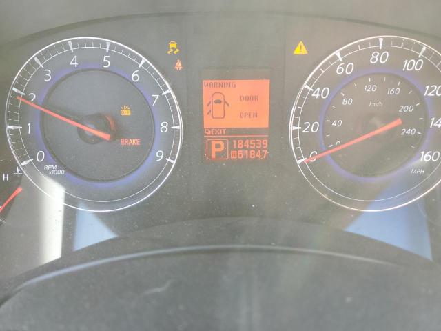 JN1AJ0HP5AM700337 - 2010 INFINITI EX35 BASE Արծաթագույն լուսանկար 9