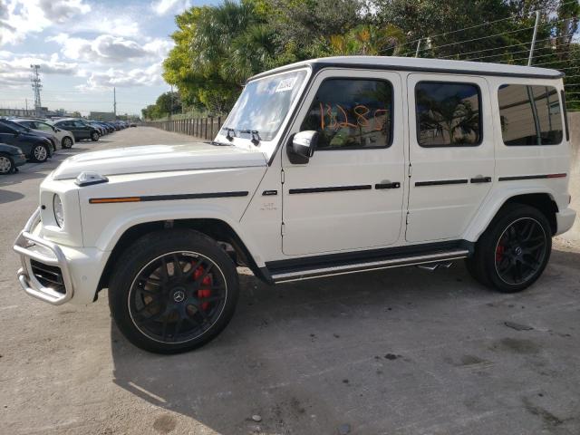 WDCYC7HJ6KX330987 - 2019 MERCEDES-BENZ G 63 AMG WHITE photo 1