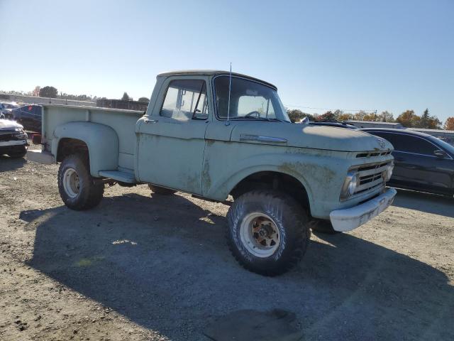 F11CR221580 - 1962 FORD F-100 GREEN photo 4