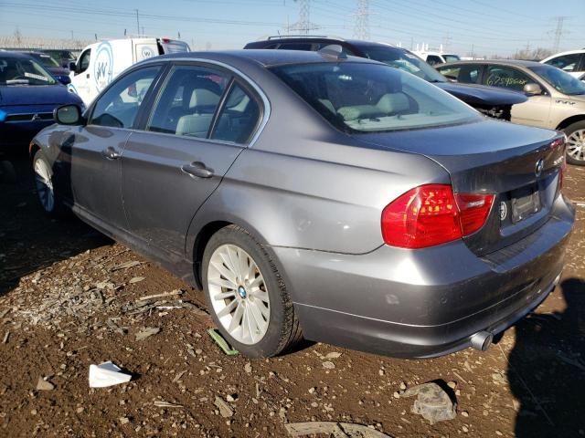 WBAPL3C53AA407494 - 2010 BMW 335 XI SILVER photo 2