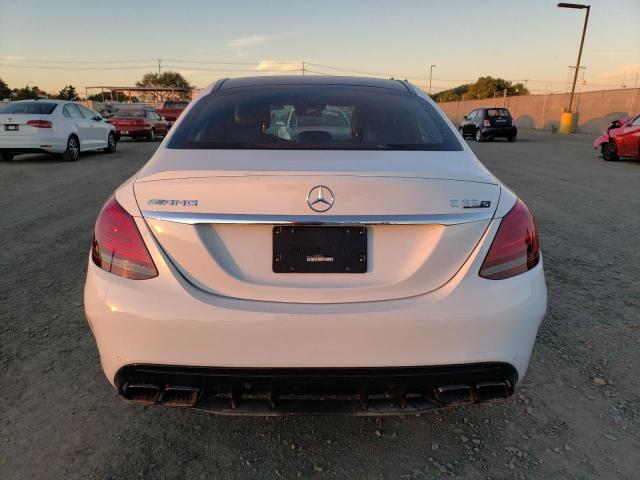 55SWF8HB9LU331421 - 2020 MERCEDES-BENZ C 63 AMG-S WHITE photo 6