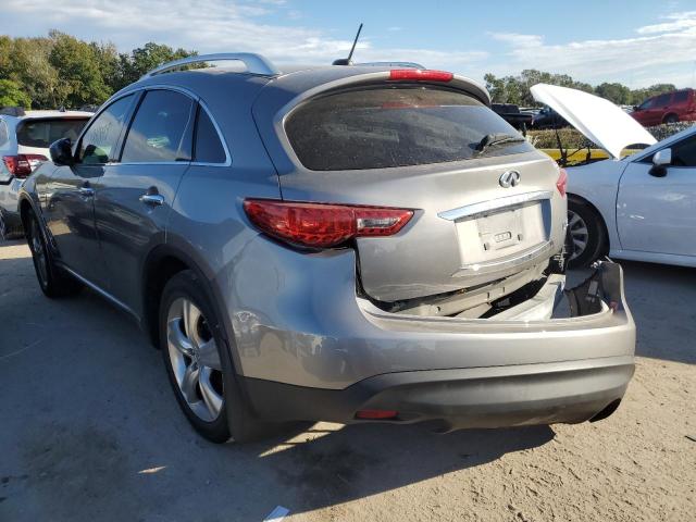 JNRAS18U69M103554 - 2009 INFINITI FX35 GRAY photo 2