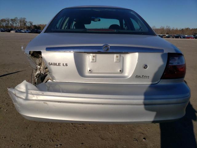 1MEFM55S55A613124 - 2005 MERCURY SABLE LS P SILVER photo 6