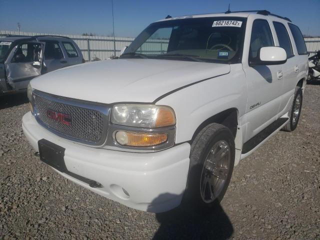 1GKEK63U13J338737 - 2003 GMC YUKON DENA WHITE photo 1