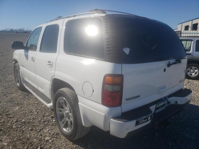 1GKEK63U13J338737 - 2003 GMC YUKON DENA WHITE photo 2