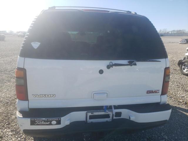 1GKEK63U13J338737 - 2003 GMC YUKON DENA WHITE photo 6