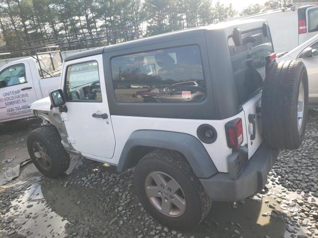 1C4AJWAG8CL277675 - 2012 JEEP WRANGLER S WHITE photo 2