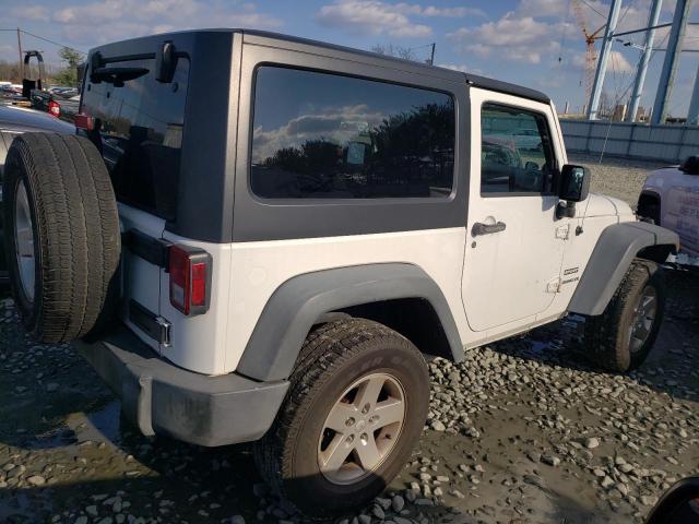 1C4AJWAG8CL277675 - 2012 JEEP WRANGLER S WHITE photo 3