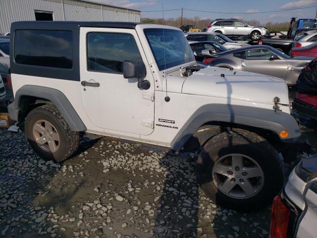 1C4AJWAG8CL277675 - 2012 JEEP WRANGLER S WHITE photo 4