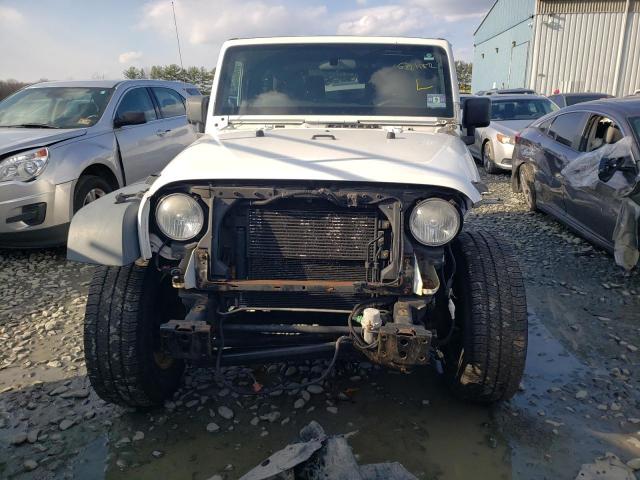 1C4AJWAG8CL277675 - 2012 JEEP WRANGLER S WHITE photo 5