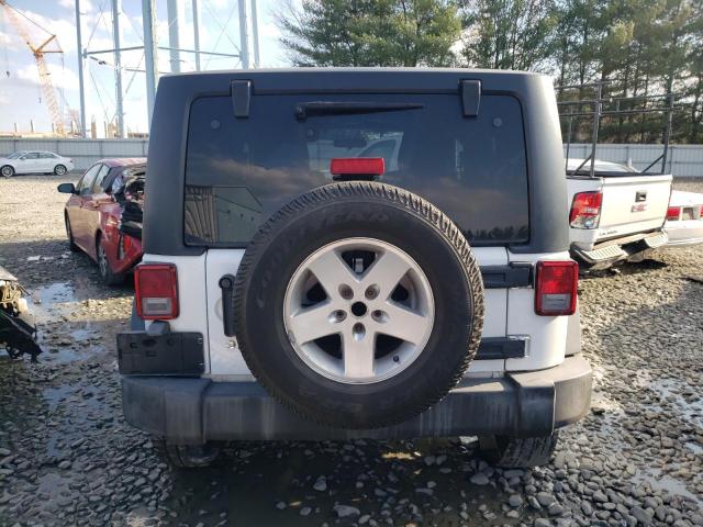 1C4AJWAG8CL277675 - 2012 JEEP WRANGLER S WHITE photo 6