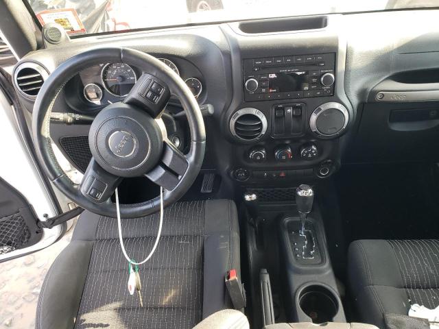 1C4AJWAG8CL277675 - 2012 JEEP WRANGLER S WHITE photo 8