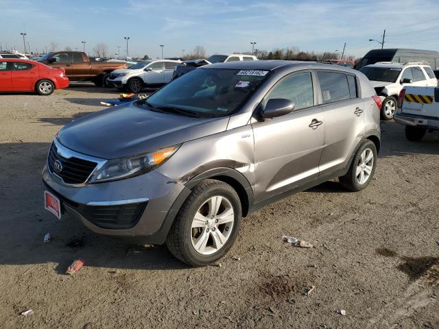 KNDPBCA27D7350863 - 2013 KIA SPORTAGE L SILVER photo 1