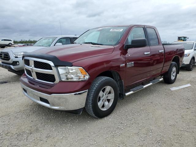 1C6RR7GT6JS106357 - 2018 RAM 1500 SLT RED photo 1