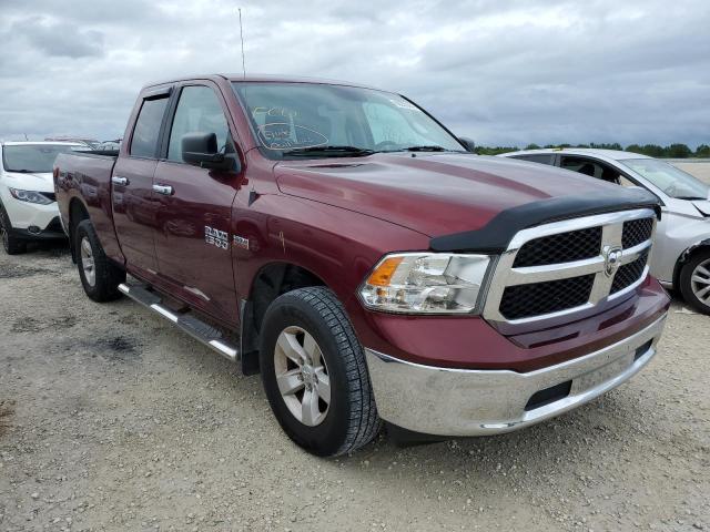 1C6RR7GT6JS106357 - 2018 RAM 1500 SLT RED photo 4