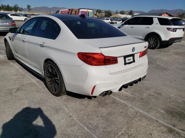 WBSJF0C53JB282563 - 2018 BMW M5 WHITE photo 2