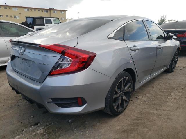2HGFC2F83KH586168 - 2019 HONDA CIVIC SPOR 银色 照片 3