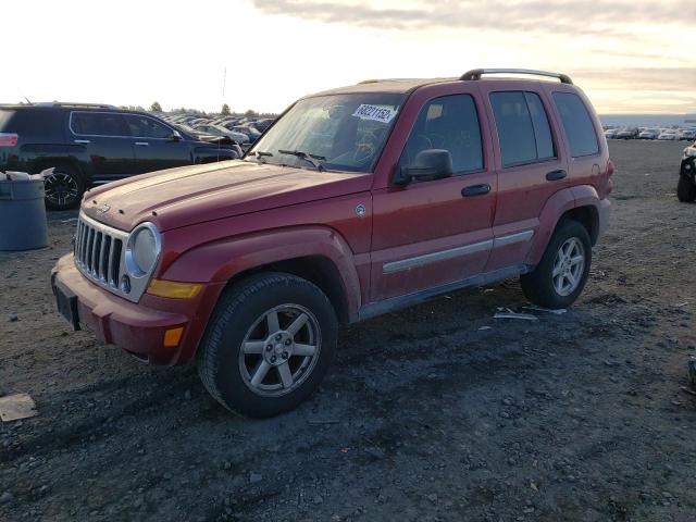 1J4GL58K56W207590 - 2006 JEEP LIBERTY LI BURGUNDY photo 1