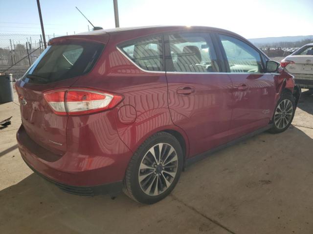 1FADP5FU0HL100751 - 2017 FORD C-MAX TITA RED photo 3